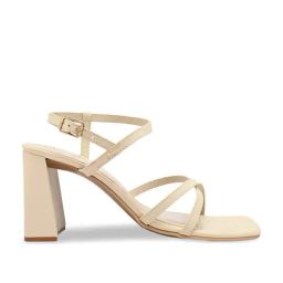 Rocia by Regal Women's Beige Back Strap Sandals-image-21