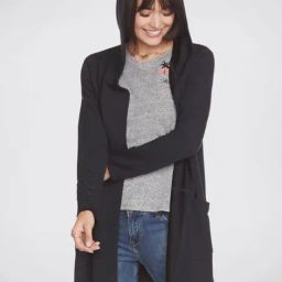 Skechers Black Hooded Shrug-image-87