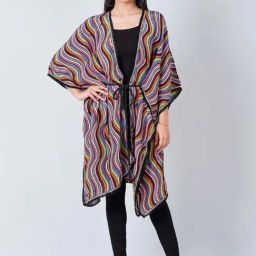 First Resort By Ramola Bachchan Multicoloured Cool Cover-Up-42