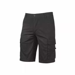 UPower Enjoy Black 3% Spandex 97% Cotton Work Shorts, WEY132BC-2XL-image-51