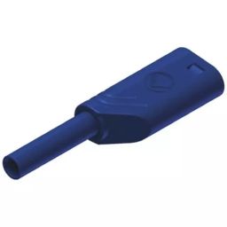 HIRSCHMANN TEST AND MEASUREMENT Banana Plug Blue male 2 mm Connector Solder Termination 10A Gold Plating, 975090702 (Pack of 100)-image-25