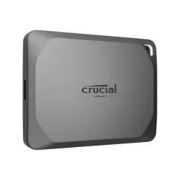 Crucial By Micron X9 Pro External Portable SSD 1 TB USB 3.2 Gen-2 Grey, CT1000X9PROSSD9-6
