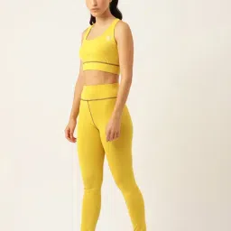 Kotty Yellow Polyester Logo Print Tracksuit-picture-25