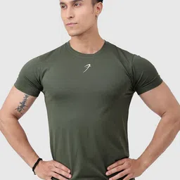 FUAARK Typography Printed Sweat-Wicking Anti Odour Slim Fit T-Shirt-image-31