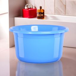 Aura Blue Bath Accessories Set-image-66
