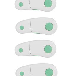 Safe-O-Kid Child Safety Cabinet Lock Pack Of 4 - Blue-14