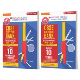 OSWAAL BOOKS CBSE Question Bank Class 10 Set of 2 Books Maths Standard & Science Chapterwise & Topicwise Solved Papers For 2026 Board Exams - English-21
