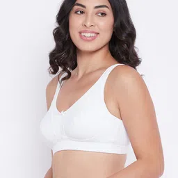 Clovia Solid Non-Padded Full Coverage Bra image 3