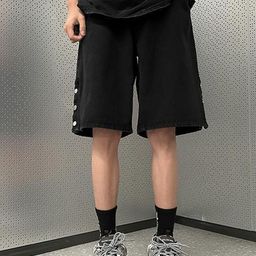 StyleCast Men Loose Fit Denim Shorts-image-55