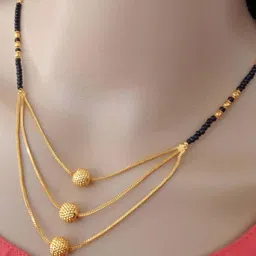 Ramdev Art Fashion Jwellery Gold-Plated Brass Necklace-image-97