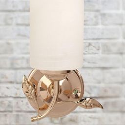 Somil Premium Designer Glass Wall / Night Lamp Elegant & Stylish Dcor Accent for Modern Interiors, color- WHite, Size:- 19 X 17 X 29 CM-image-56
