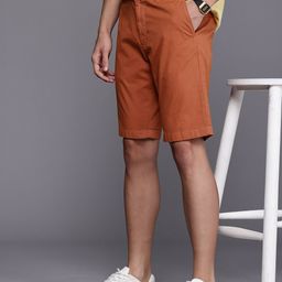 Allen Solly Men Smart Slim Fit Pure Cotton Chino Shorts-picture-55