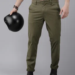 The Roadster Life Co. Men Mid-Rise Chinos-image-55