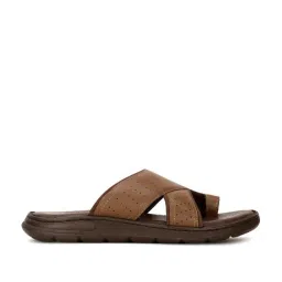 Scholl by Bata Men's Tan Toe Ring Sandals-picture-44