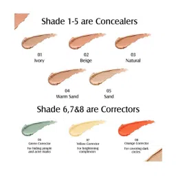 Glam21 Conceal Me Studio Finish Concealer & Corrector 01 Ivory - 7 gm image 5