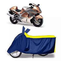 Auto Pearl Two Wheeler Cover for Suzuki GSX R1300 Hayabusa - Yellow, Blue-image-49