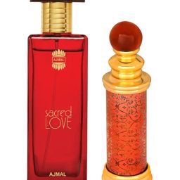 Ajmal Sacred Love Eau de Parfum & Classic Oud CP Combo for Unisex-image-59