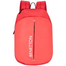 United Colors of Benetton Easton 22 Ltrs Red Medium Laptop Backpack-image-52