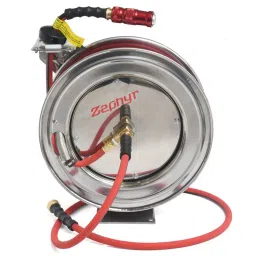 Zephyr Auto-Retractable Steam Hose Reel Rubber Blue 13 mm x 20 m, ZSR1320SS-41