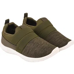 PU-PINE Green Mesh Sneakers-image-24