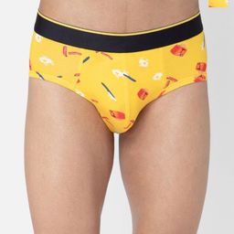 bummer Men Printed Micro Modal Briefs Underwear Pack of 2 BRBREST02S-Brekkie-14