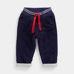 Mothercare Kids Navy Solid Trackpants-picture-21