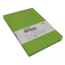 Brustro Classic Series Notebook Diary with Sturdy Hardcover Lightweight A5 70 GSM Green, BRNBGNA5-image-4