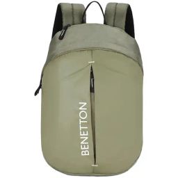 United Colors of Benetton Easton 22 Ltrs Olive Medium Laptop Backpack-image-22