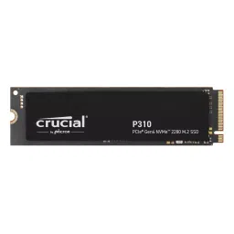 Crucial By Micron P310 Internal SSD 2 TB NVMe (PCIe Gen 4x4) Grey & Black, CT2000P310SSD8-2