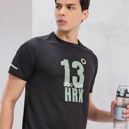 HRX by Hrithik Roshan Typography Printed Rapid-Dry Running T-shirt-image-36