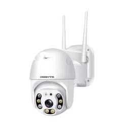 DIGIBYTE 2 MP 360° Wifi PTZ Camera (With Cloud, SD, Human Tracking And Siren) With Adapter-36