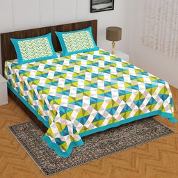 E Elma Unisex Green Bedsheets-image-86