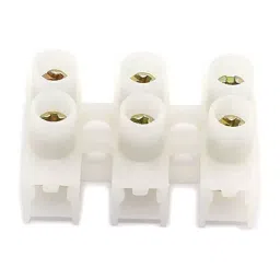 Rpi Shop 3 Way Push Wire Connector & 3 Way Terminal Barrier Block 3 Position Pack of 30 (White) image 3