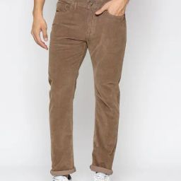 Being Human Brown Slim Fit Lightly Washed Jeans-image-88