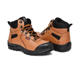 Ozarro Tan Synthetic Leather Casual Shoes-image-76
