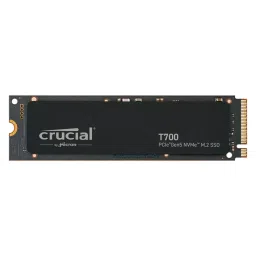Crucial By Micron T700 Internal SSD 1 TB NVMe (PCIe Gen 5x4) Grey & Black, CT1000T700SSD3-21