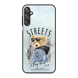 QRIOH Hood Vibe Printed Lightweight Silicone Samsung Galaxy M15 5G Glass Back Case-picture-12