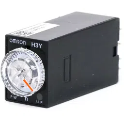 Omron Plug-in Terminal Solid State Timer IP40 4c Timed Contacts, H3Y-4-B AC100-120 3H-39