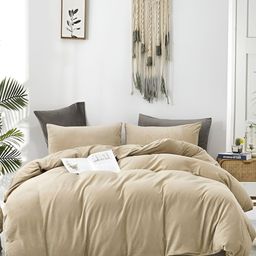 MORADO Camel Brown Queen Woolen Duvet Cover-picture-16