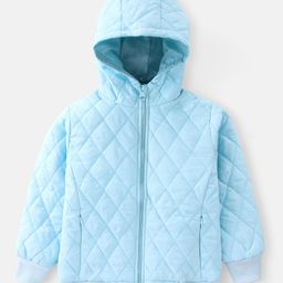 Pine Kids Full Sleeves Cut and Sew Jacket Solid Colour- Light Blue-picture-27