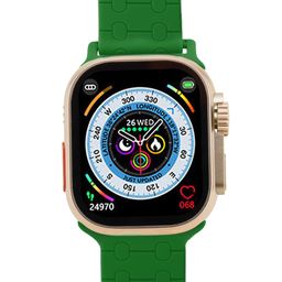 IKALL W9 Smartwatch Sp02 Tracking, Large 2.19" HD Display and Wireless Charging (Multiple Sports Modes, Bluetooth Calling) (Green)-19