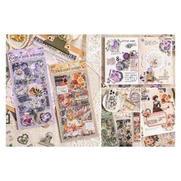 Bunie Vintage Nature Design Kawaii Stickers Set2 Packets Random Stickers-image-19