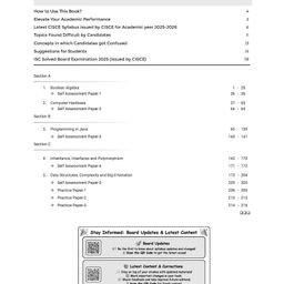OSWAAL BOOKS ISC Question Bank Chapterwise & Topicwise Solved Papers Class 12 Computer Science For 2026 Exam - English image 2