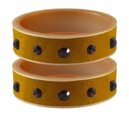 Vidhya Kangan Brown Plastic Bangles-image-92