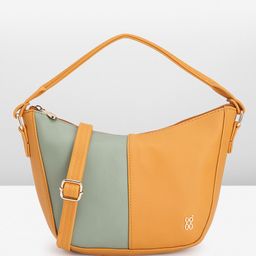 Baggit Women Colourblocked Hobo Bag-image-34