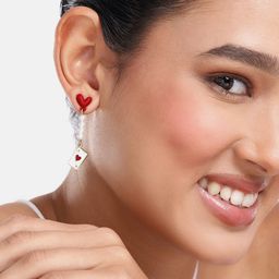 DressBerry Contemporary Drop Earrings-image-47