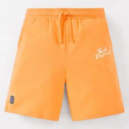 Edheads Kids Yellow Cotton Printed Shorts-image-18