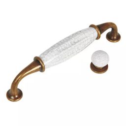 Hafele Indoor Zinc Furniture Knobs White, 121.87.001-image-2