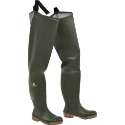 Delta Plus Khaki/Black Steel Toe Capped Unisex Safety Boot UK 12.5 EU 46, FISH2S5VE46-picture-12