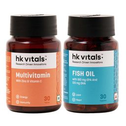 HealthKart HK Vitals Multivitamin & Fish Oil 30 caps combo-5